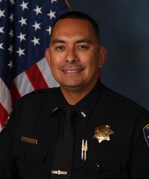 Tracy Police Department Lieutenant Miguel Contreras