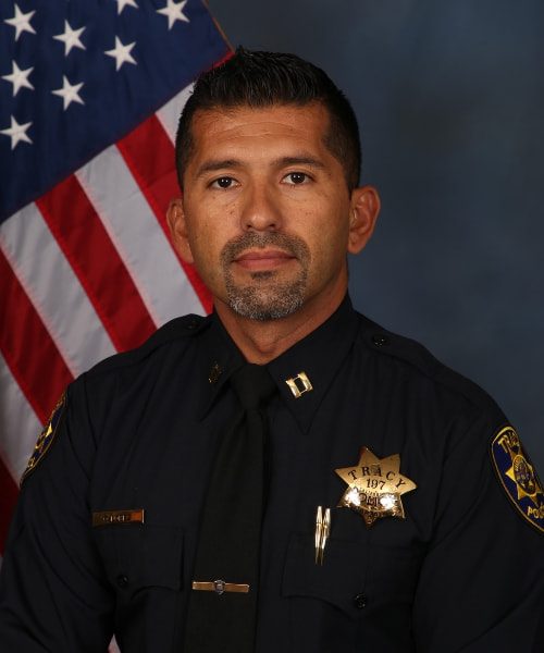 Tracy Police Department Captain Octavio Lopez