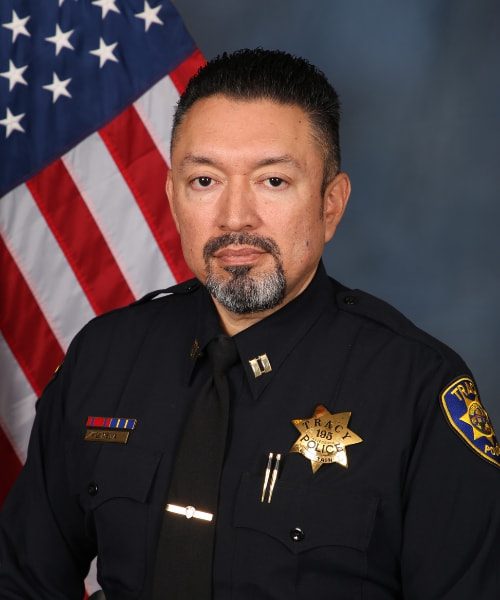 Tracy Police Department Captain Luis Mejia